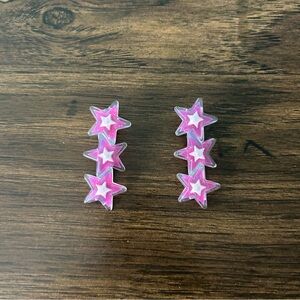 Set of 2 Clarie's Star Clips